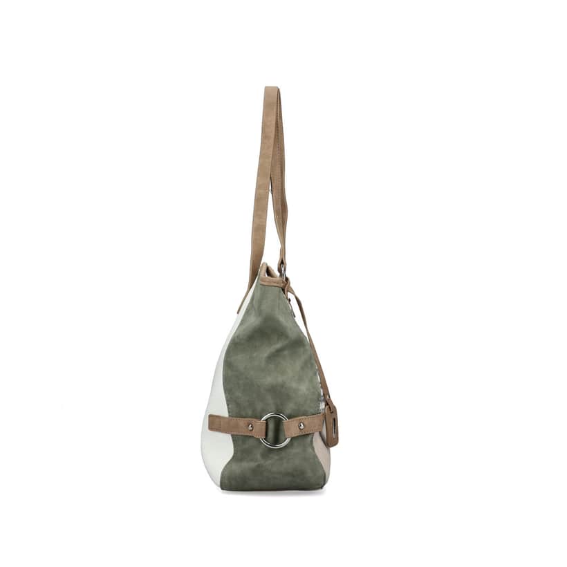 Rieker Artikelnummer H1066-96 Rieker Shopper mintgrün-altweiß-hellbeige Fabrikverkauf