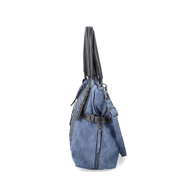 Rieker Artikelnummer H1083-12 Rieker Shopper meeresblau-schwarz Muttertagsangebot