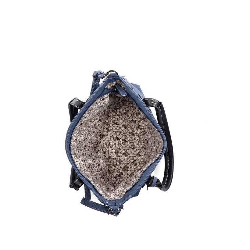 Rieker Artikelnummer H1083-12 Rieker Shopper meeresblau-schwarz Muttertagsangebot