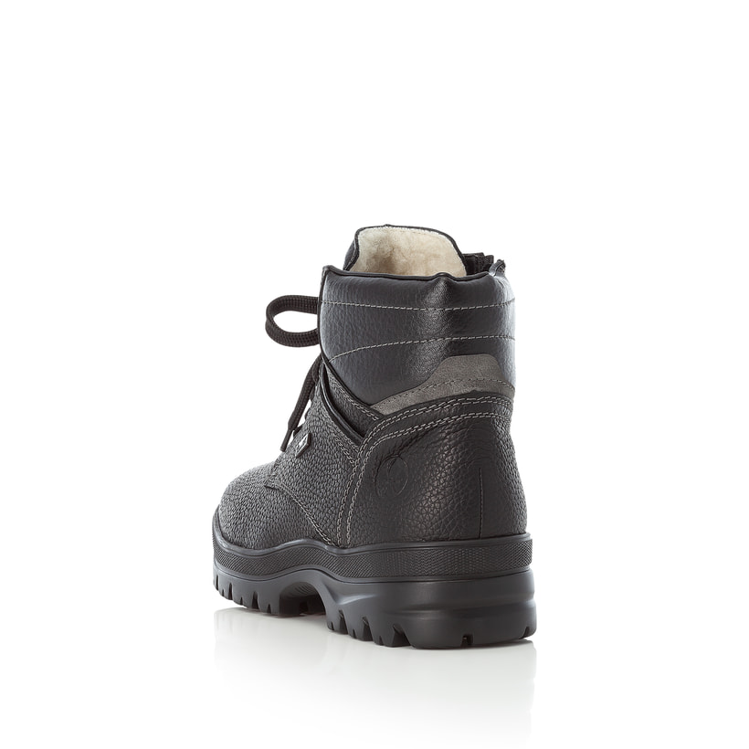 Rieker Artikelnummer F5423-00 Rieker Herren Schnürstiefel tiefschwarz Blitzangebot