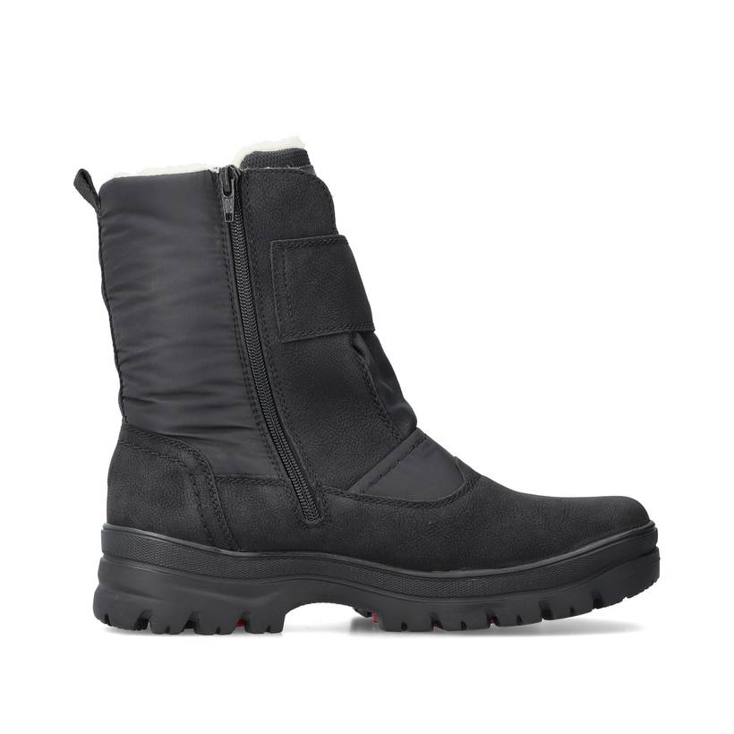 Rieker Artikelnummer F5484-00 Rieker Herren Kurzstiefel asphaltschwarz Große Rabatte