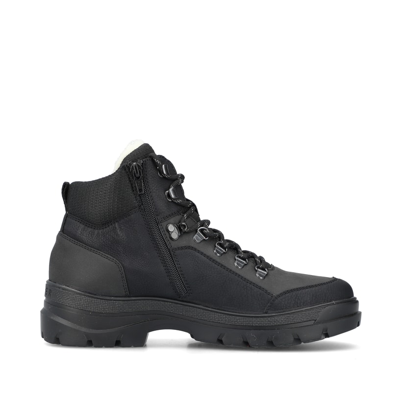 Rieker Artikelnummer F5410-00 Rieker Herren Schnürstiefel nachtschwarz Neuheiten