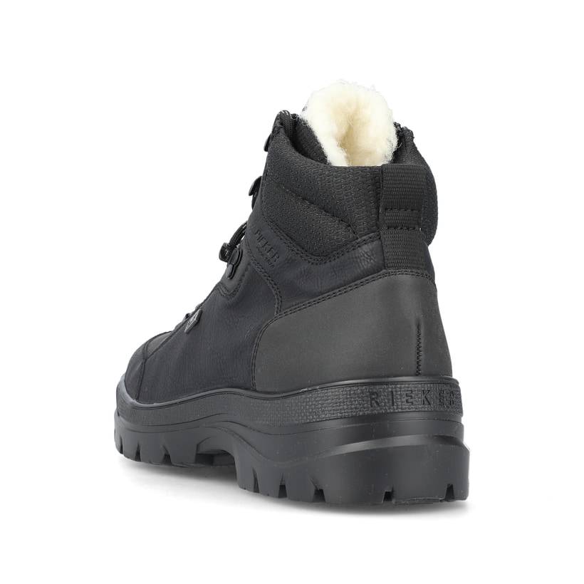 Rieker Artikelnummer F5410-00 Rieker Herren Schnürstiefel nachtschwarz Neuheiten
