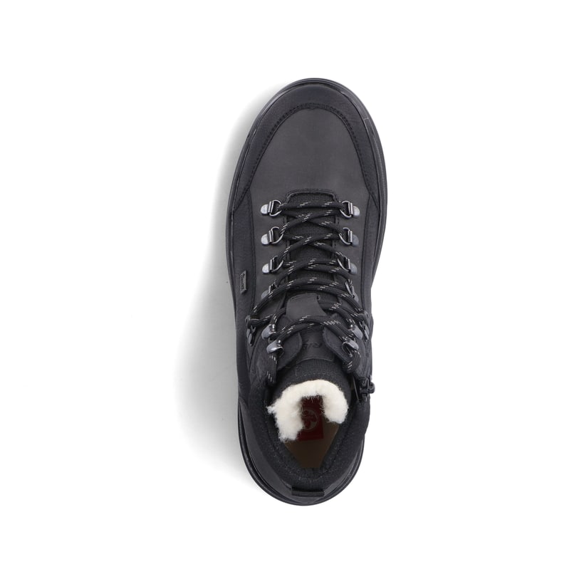 Rieker Artikelnummer F5410-00 Rieker Herren Schnürstiefel nachtschwarz Neuheiten