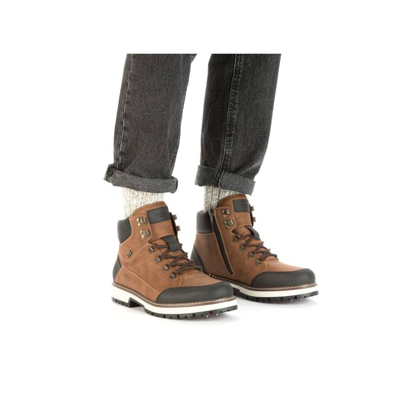 Rieker Artikelnummer F8302-24 Rieker Herren Schnürstiefel nussbraun Bestseller