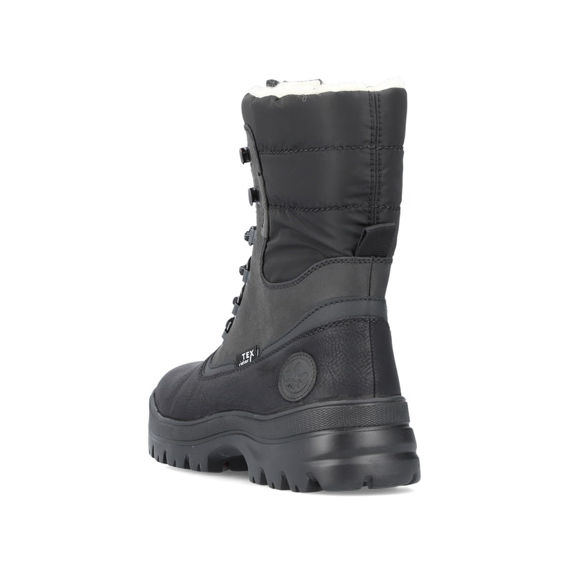 Rieker Artikelnummer F5424-01 Rieker Herren Schnürstiefel urbanschwarz Saisonale Angebote