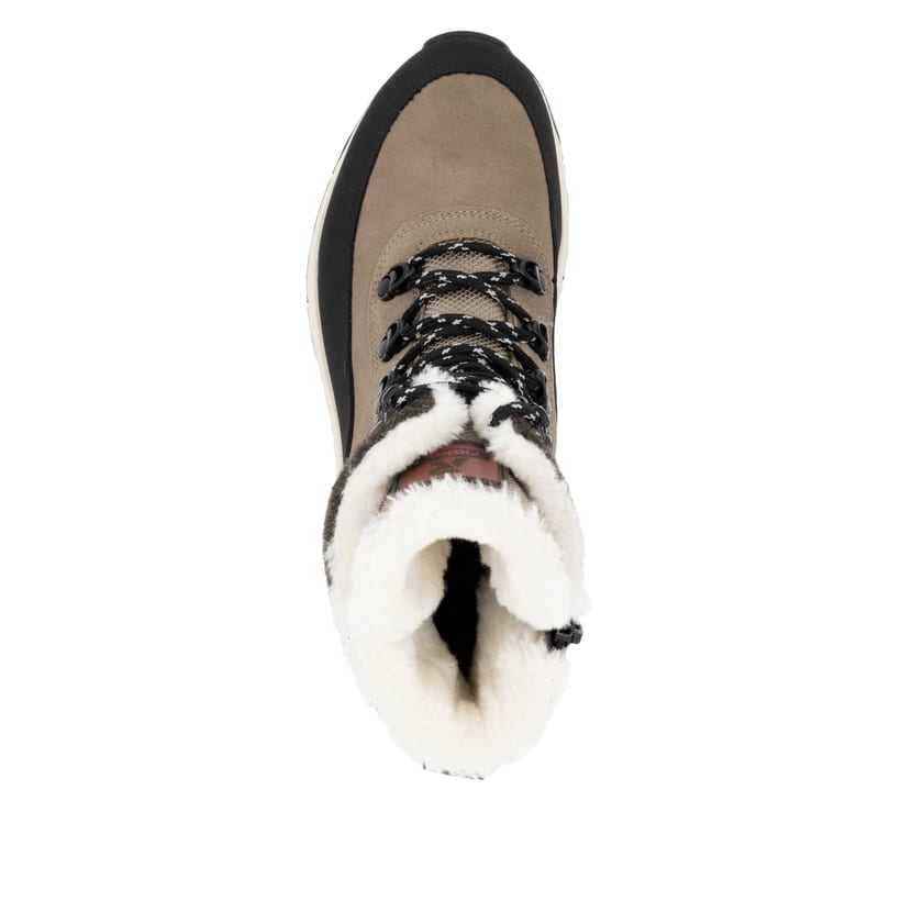 Rieker Artikelnummer W0066-64 Rieker Damen Schnürstiefel braunbeige Tägliche Deals