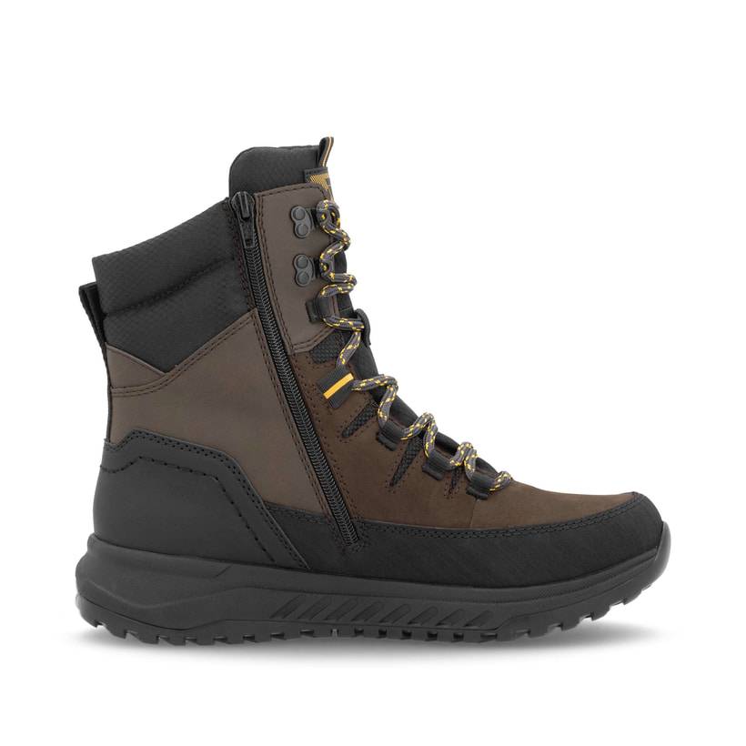 Rieker Artikelnummer U0171-25 Rieker Herren Schnürstiefel holzbraun-schwarz Sonderangebote
