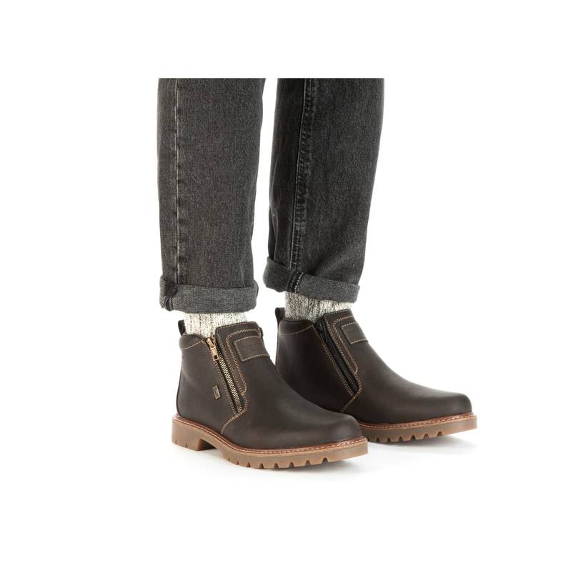 Rieker Artikelnummer 39871-25 Rieker Herren Kurzstiefel schwarzbraun Begrenzte Freigabe