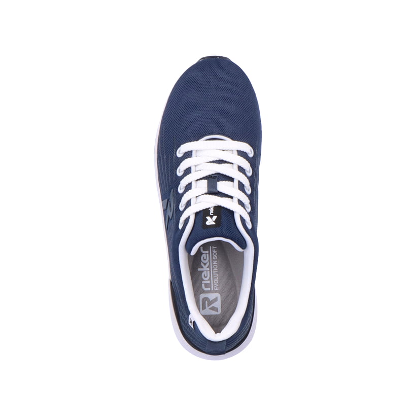 Rieker Artikelnummer 40108-14 Rieker Damen Sneaker Low ocean blue Neueste Stile