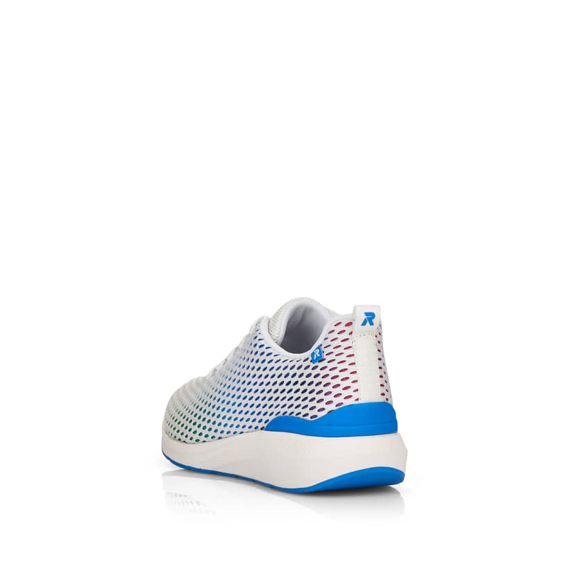 Rieker Artikelnummer 40101-90 Rieker Damen Sneaker Low crystal-white rainbow Letzter Tag