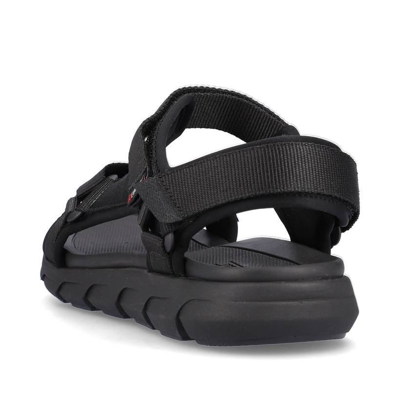Rieker Artikelnummer 20802-01 Rieker Herren Trekkingsandalen deep black Zeitbegrenzte Promotion