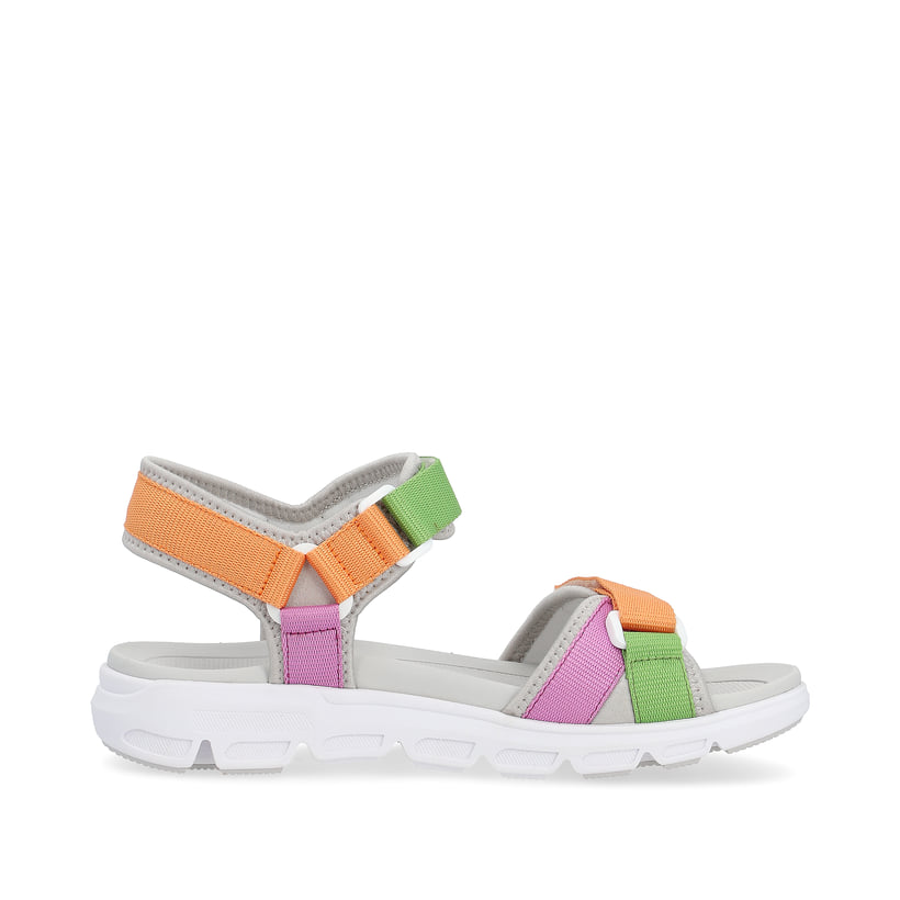 Rieker Artikelnummer V8401-91 Rieker Damen Trekkingsandalen mehrfarbig Bis zu 50% Rabatt