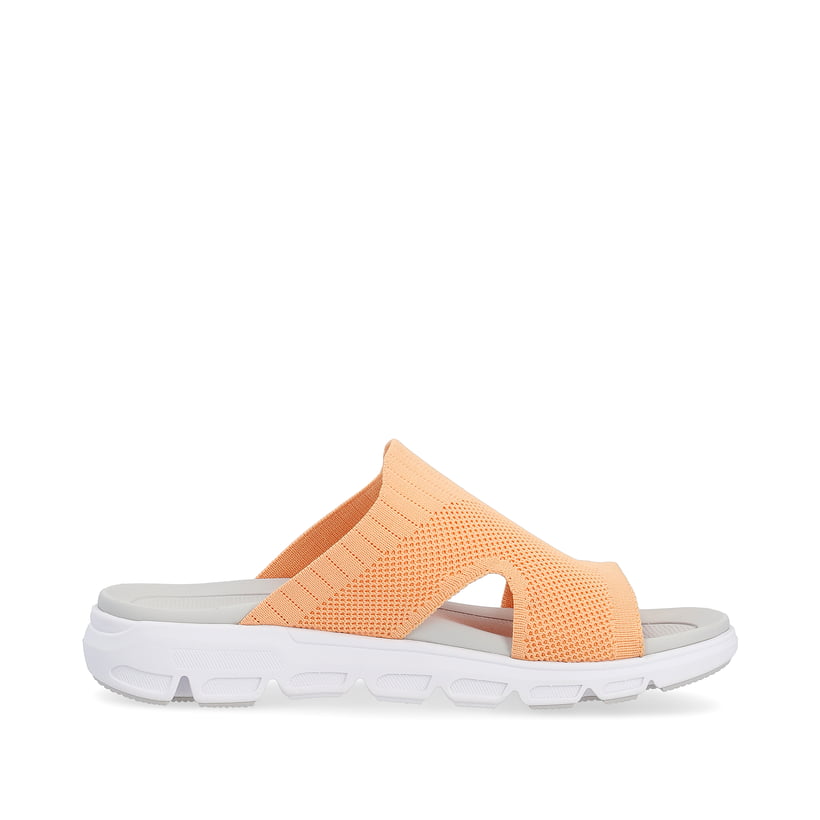 Rieker Artikelnummer V8451-38 Rieker Damen Pantoletten neon orange Bis zu 60% Rabatt