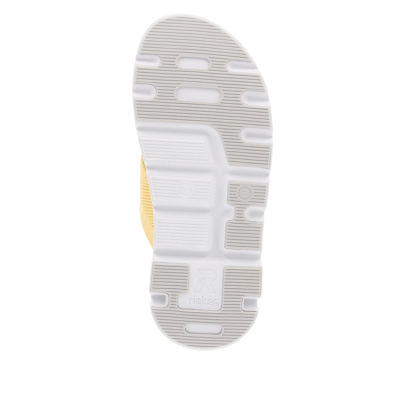 Rieker Artikelnummer V8451-38 Rieker Damen Pantoletten neon orange Bis zu 60% Rabatt