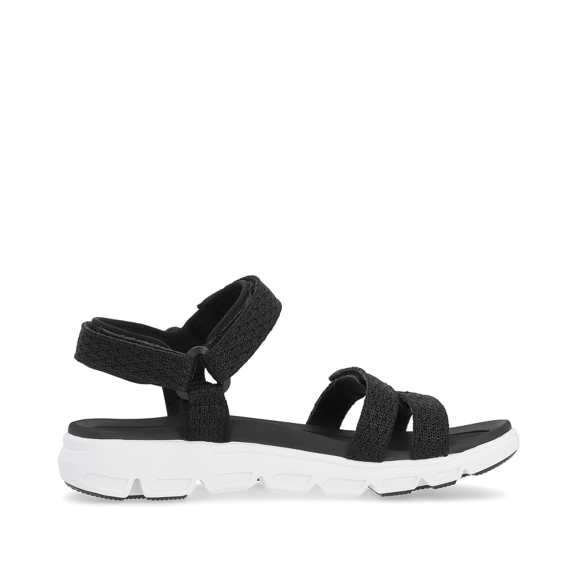 Rieker Artikelnummer V8452-00 Rieker Damen Trekkingsandalen deep black Bis zu 65% Rabatt