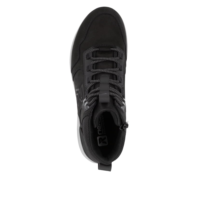 Rieker Artikelnummer U0172-00 Rieker Herren Schnürstiefel graphitschwarz Super Rabatt