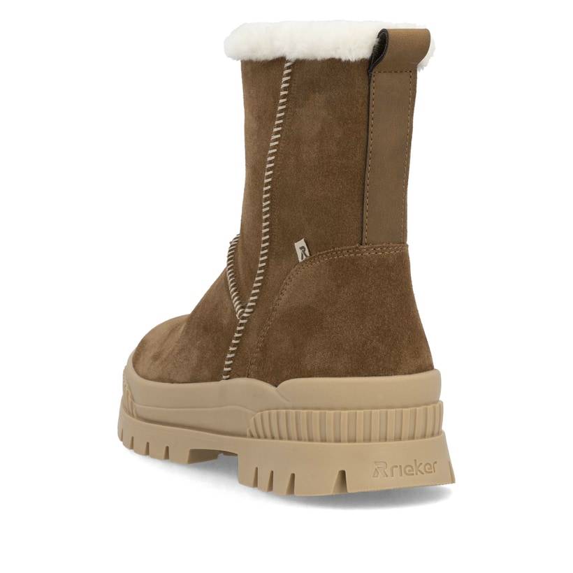 Rieker Artikelnummer W2172-20 Rieker Damen Stiefeletten zimtbraun 50% Rabatt mit kostenlosem Versand