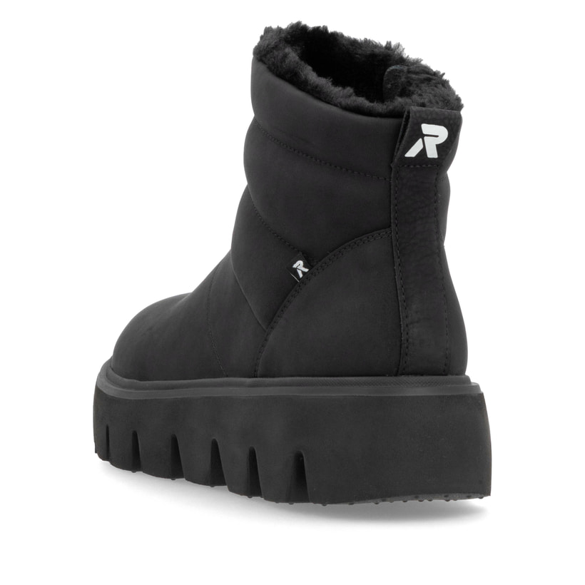 Rieker Artikelnummer W2070-00 Rieker Damen Kurzstiefel graphitschwarz Clearance-Verkauf