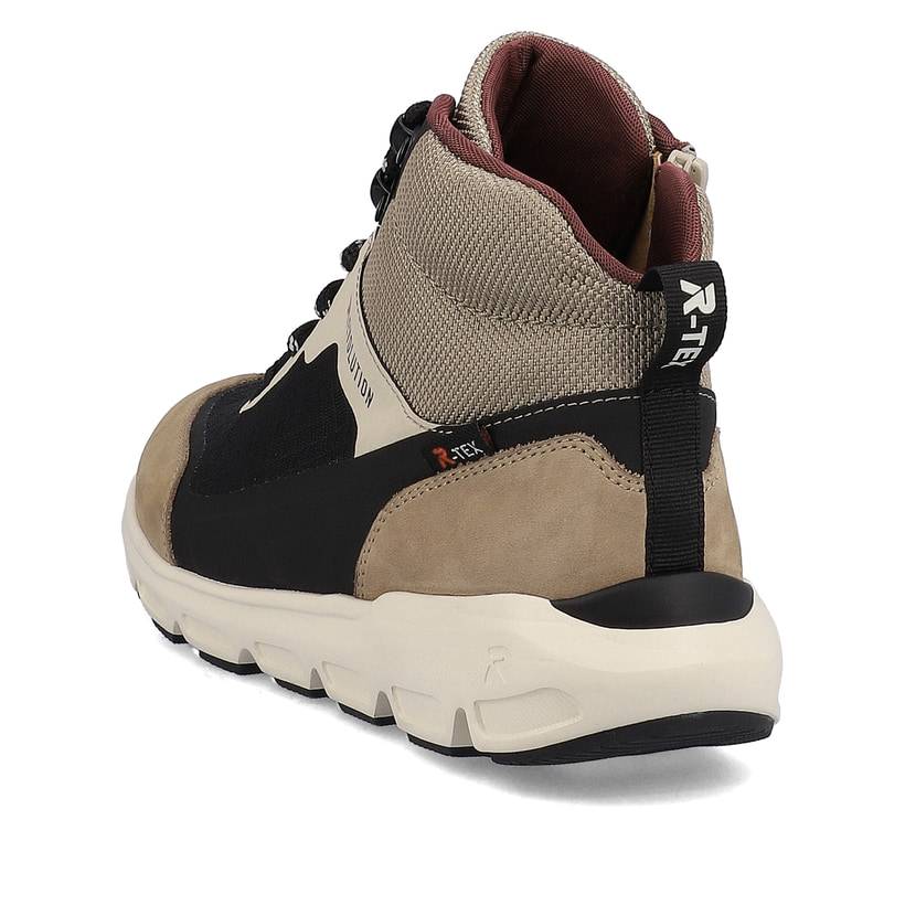 Rieker Artikelnummer 40460-62 Rieker Damen Sneaker High hazel-wood black Begrenzt auf 3 Tage
