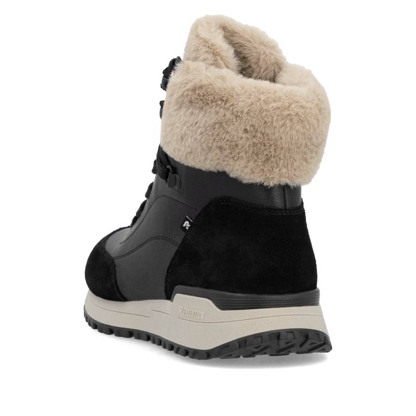 Rieker Artikelnummer W0670-00 Rieker Damen Schnürstiefel carbonschwarz Speichern exportieren