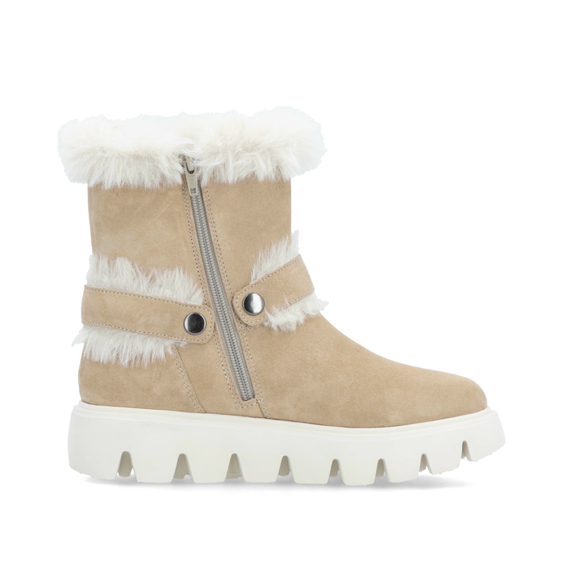 Rieker Artikelnummer W2073-62 Rieker Damen Kurzstiefel lehmbeige Black Friday Preise