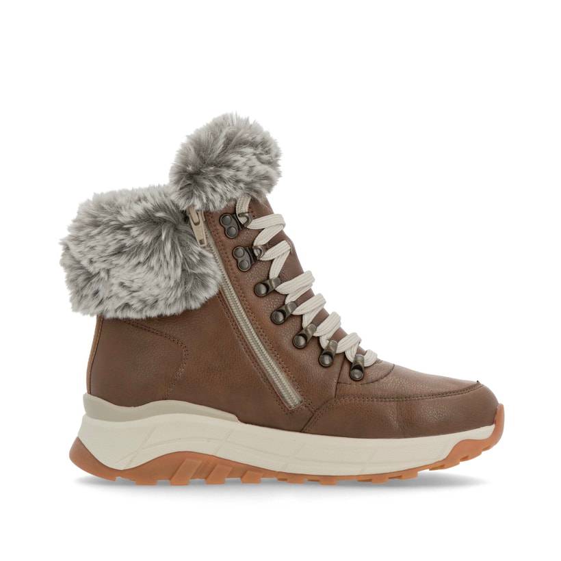 Rieker Artikelnummer W0063-22 Rieker Damen Schnürstiefel zimtbraun Verkauf