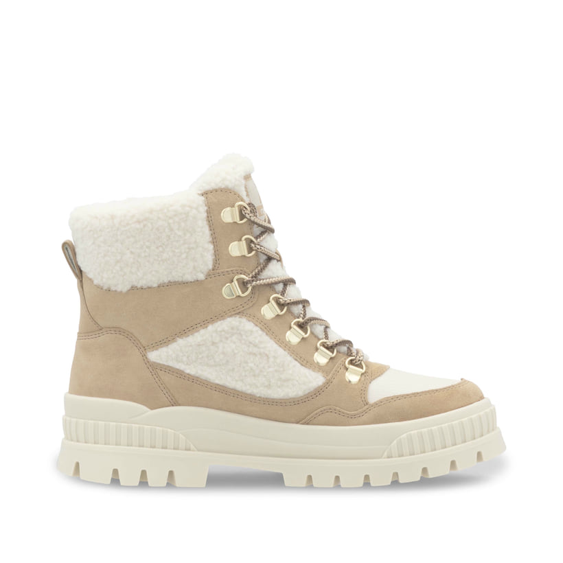 Rieker Artikelnummer W2173-62 Rieker Damen Schnürstiefel sandbeige-cremeweiß Hotsell