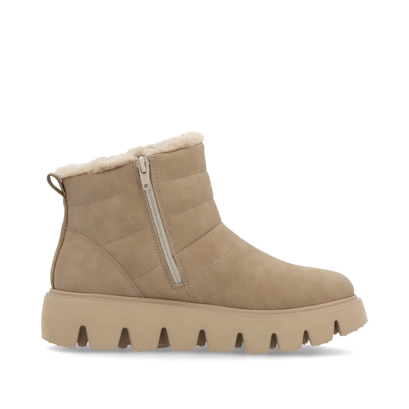 Rieker Artikelnummer W2070-20 Rieker Damen Kurzstiefel lehmbeige im Angebot