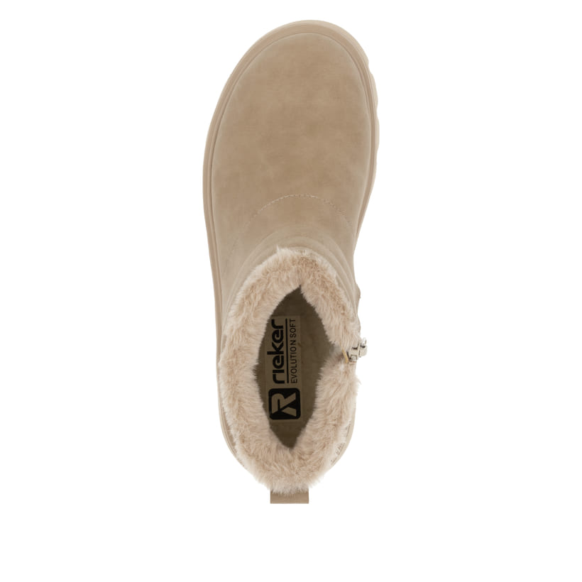 Rieker Artikelnummer W2070-20 Rieker Damen Kurzstiefel lehmbeige im Angebot