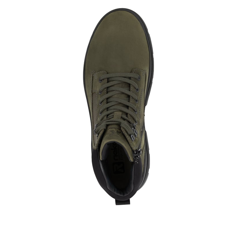 Rieker Artikelnummer U1270-54 Rieker Herren Schnürstiefel khaki Meist gekauft