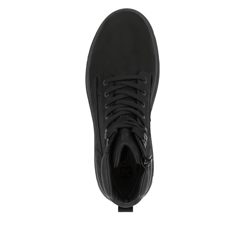 Rieker Artikelnummer U1270-00 Rieker Herren Schnürstiefel asphaltschwarz Kostenloser Versand