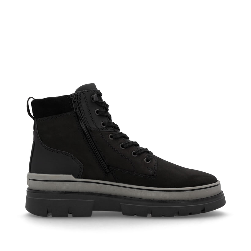 Rieker Artikelnummer U1273-00 Rieker Herren Schnürstiefel carbonschwarz Fabrik Onlineshop