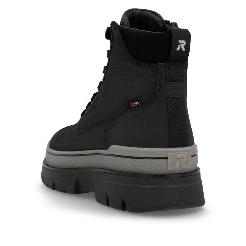 Rieker Artikelnummer U1273-00 Rieker Herren Schnürstiefel carbonschwarz Fabrik Onlineshop