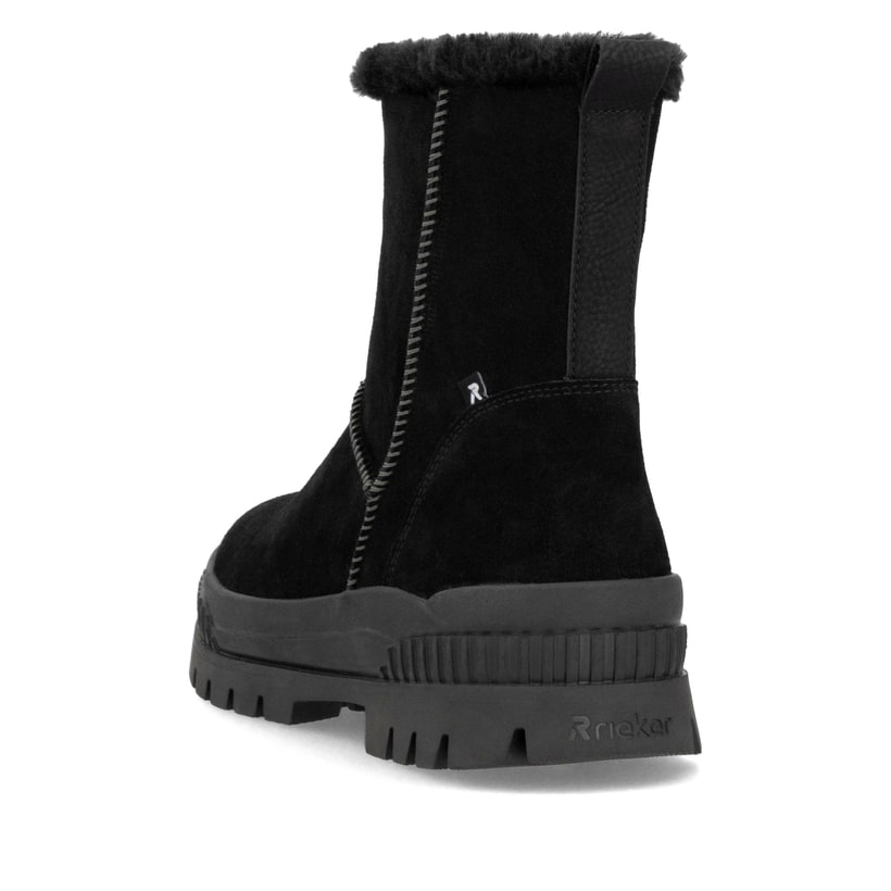 Rieker Artikelnummer W2172-00 Rieker Damen Stiefeletten tiefschwarz Großer Ausverkauf