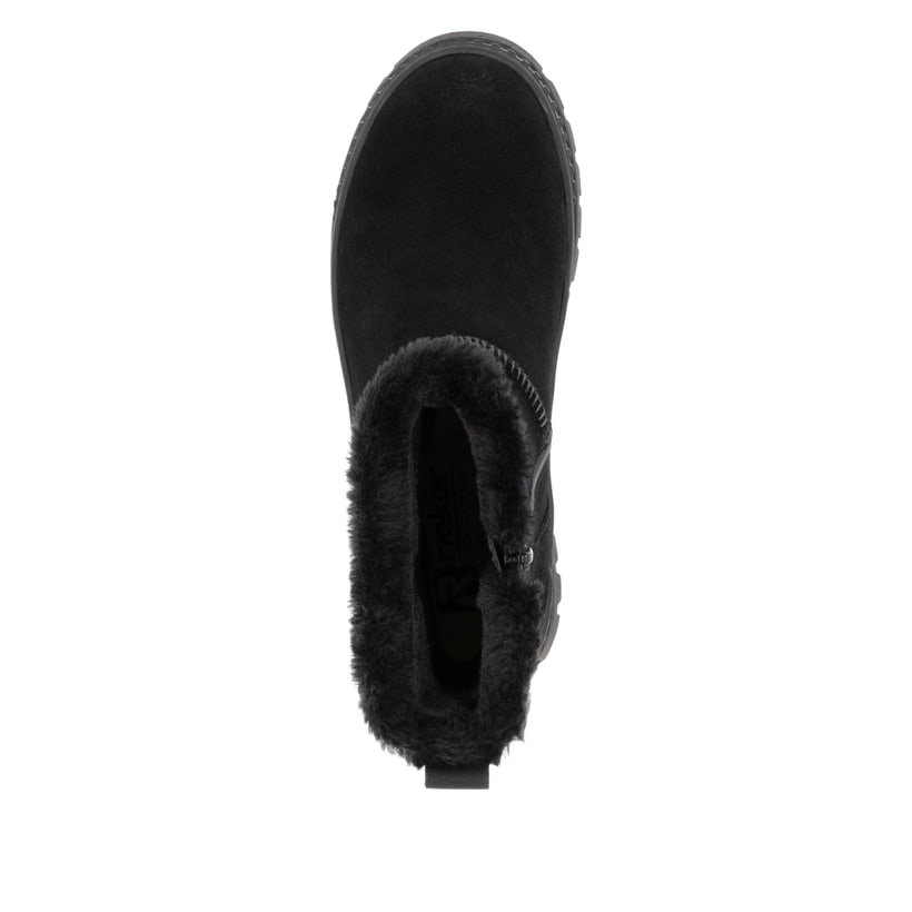 Rieker Artikelnummer W2172-00 Rieker Damen Stiefeletten tiefschwarz Großer Ausverkauf