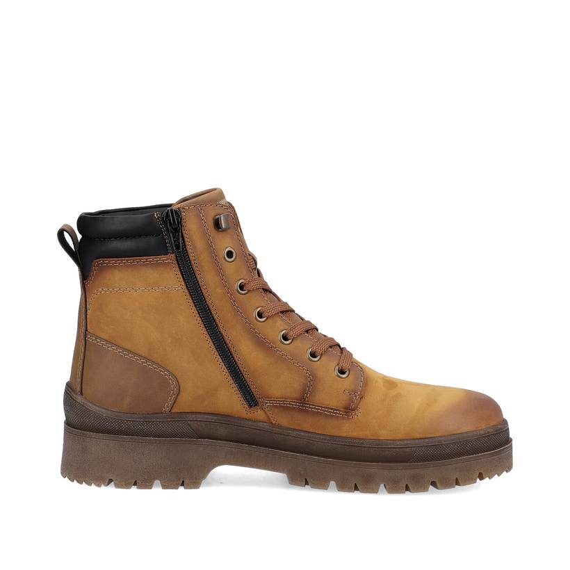 Rieker Artikelnummer U0272-68 Rieker Herren Schnürstiefel wood brown Flash Sale