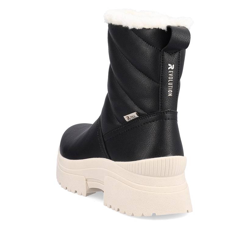 Rieker Artikelnummer W0373-00 Rieker Damen Kurzstiefel night black Online Shopping