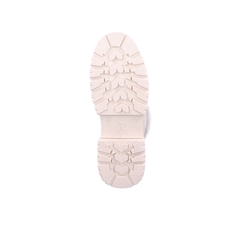 Rieker Artikelnummer W0372-80 Rieker Damen Schnürstiefel frost white Muttertagsangebot