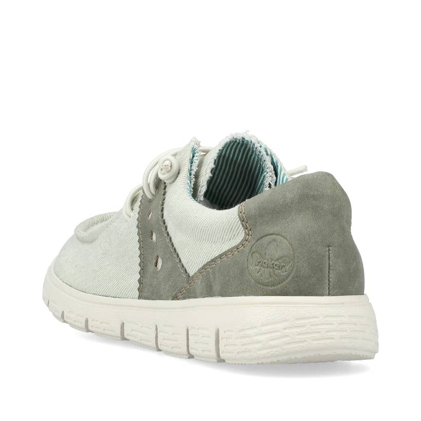 Rieker Artikelnummer 44000-52 Rieker Damen Slipper mintgrün Zeitlich begrenztes Angebot