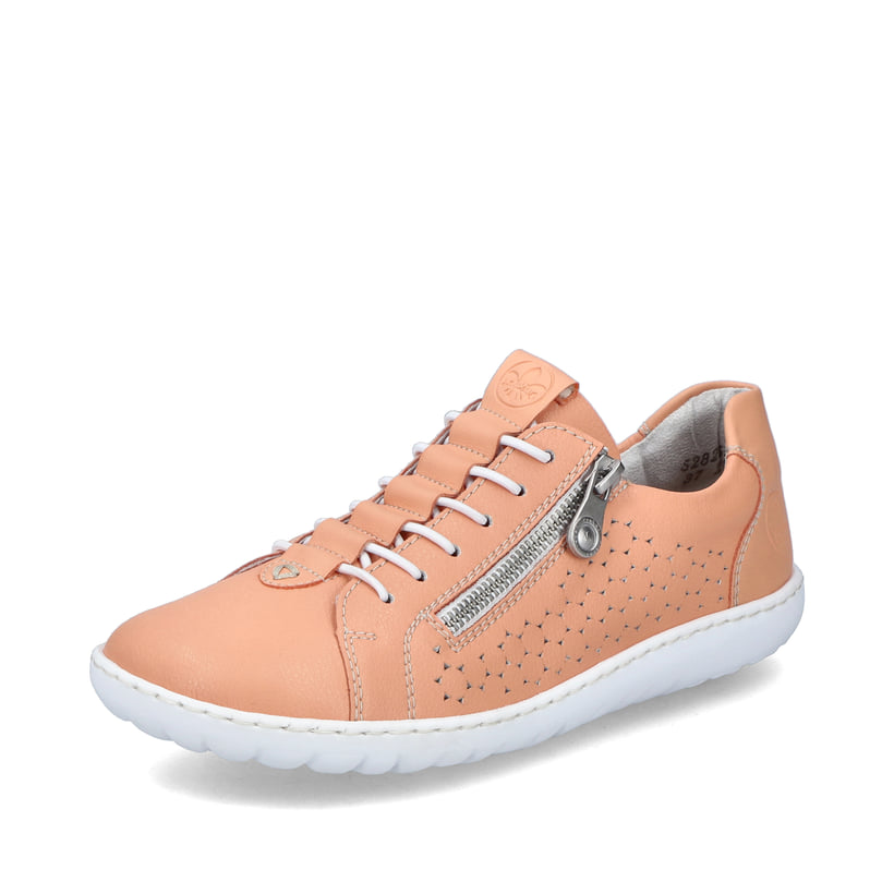Rieker Artikelnummer 52826-38 Rieker Damen Slipper pfirsich Blitzangebot
