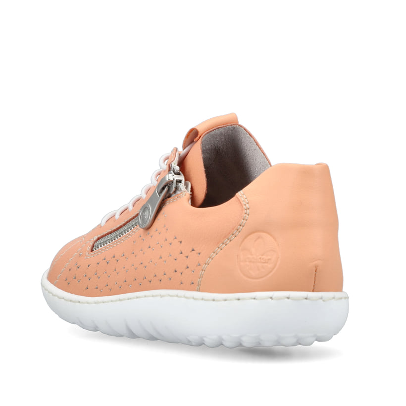 Rieker Artikelnummer 52826-38 Rieker Damen Slipper pfirsich Blitzangebot