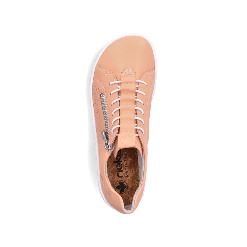 Rieker Artikelnummer 52826-38 Rieker Damen Slipper pfirsich Blitzangebot