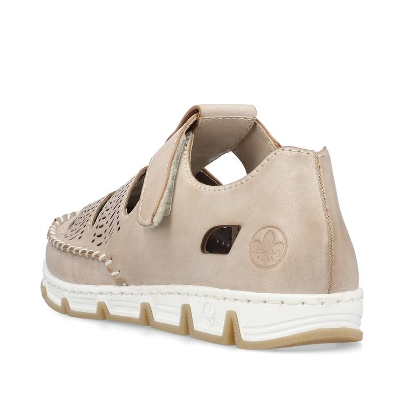 Rieker Artikelnummer 49958-61 Rieker Damen Slipper braun-beige Bestseller