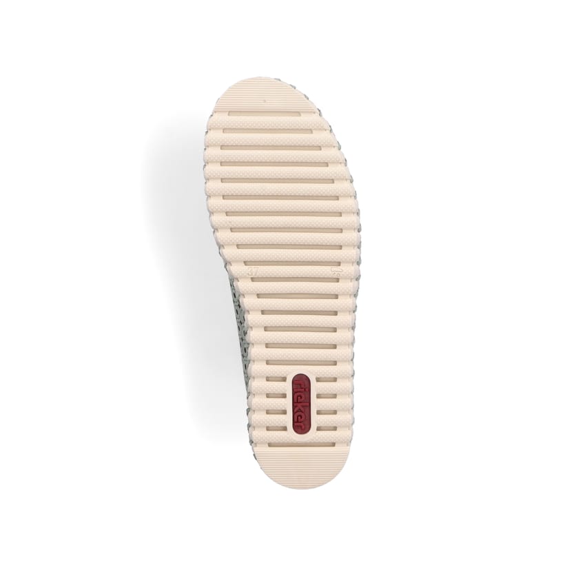 Rieker Artikelnummer N1963-52 Rieker Damen Slipper khakigrün Räumungsverkauf