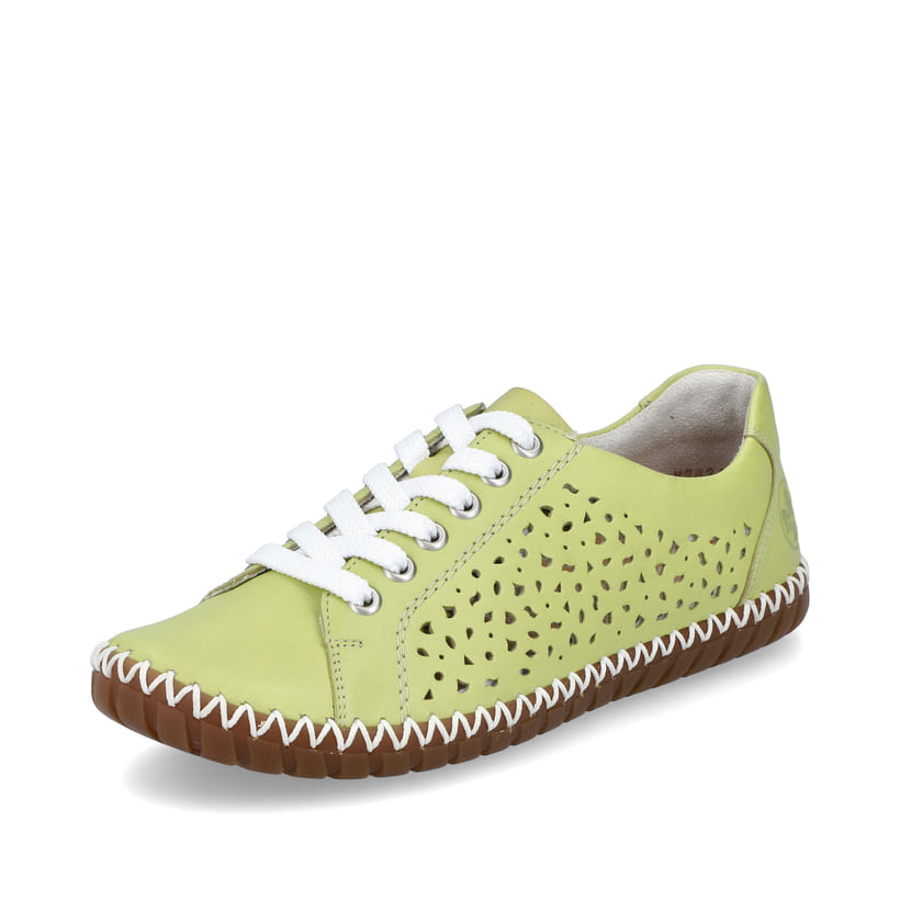 Rieker Artikelnummer M2824-52 Rieker Damen Schnürschuhe hellgrün Kauf eins, bekomm eins gratis