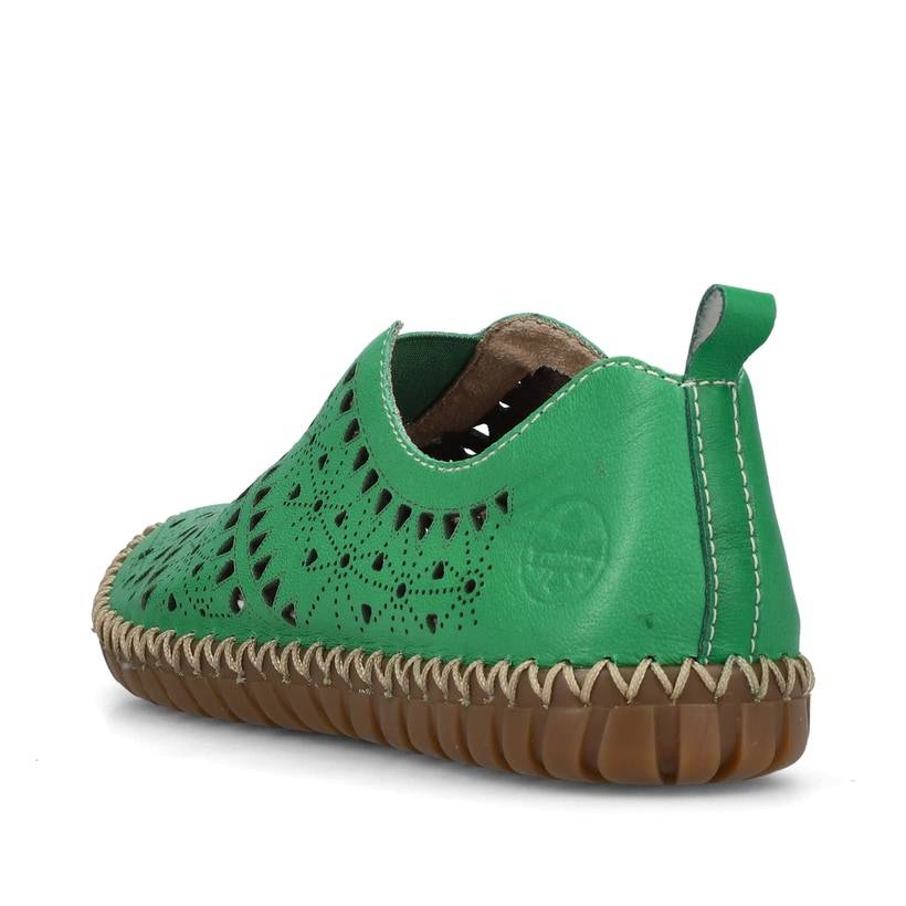 Rieker Artikelnummer M2852-52 Rieker Damen Slipper waldgrün Tägliche Deals