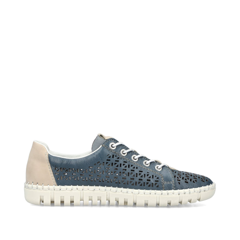 Rieker Artikelnummer M2357-12 Rieker Damen Slipper meeresblau Riesige Ersparnisse