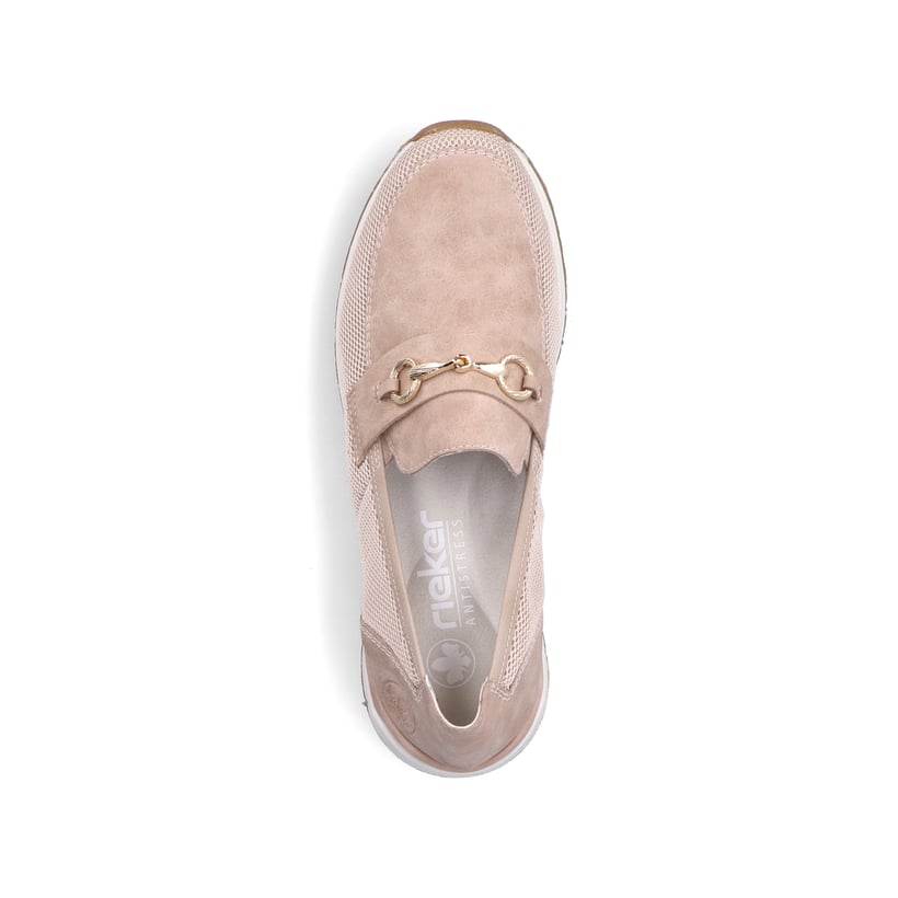 Rieker Artikelnummer 58955-31 Rieker Damen Loafer zartrosa Super Sparpreis