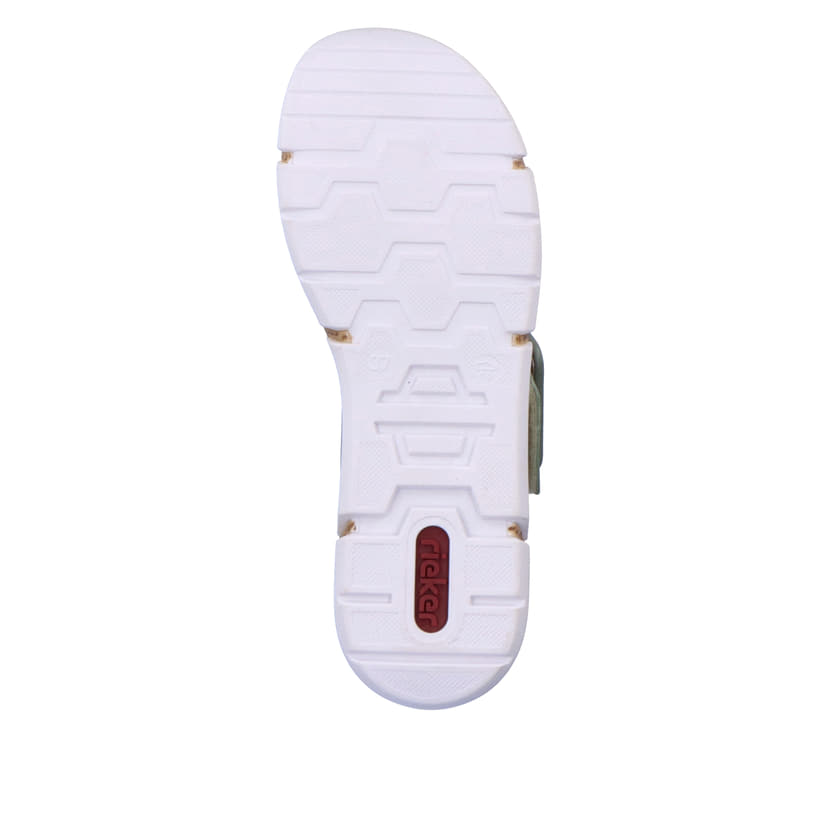 Rieker Artikelnummer V2350-52 Rieker Damen Riemchensandalen mintgrün Kostenlose Rückgabe
